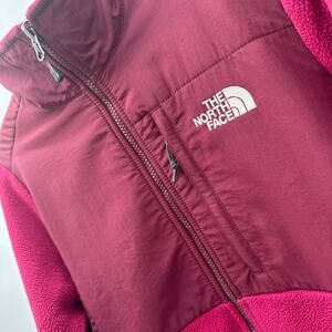 The North Face Denali Jacket Women’s Medium Maroon‎ Full Zip Polartec Fleece